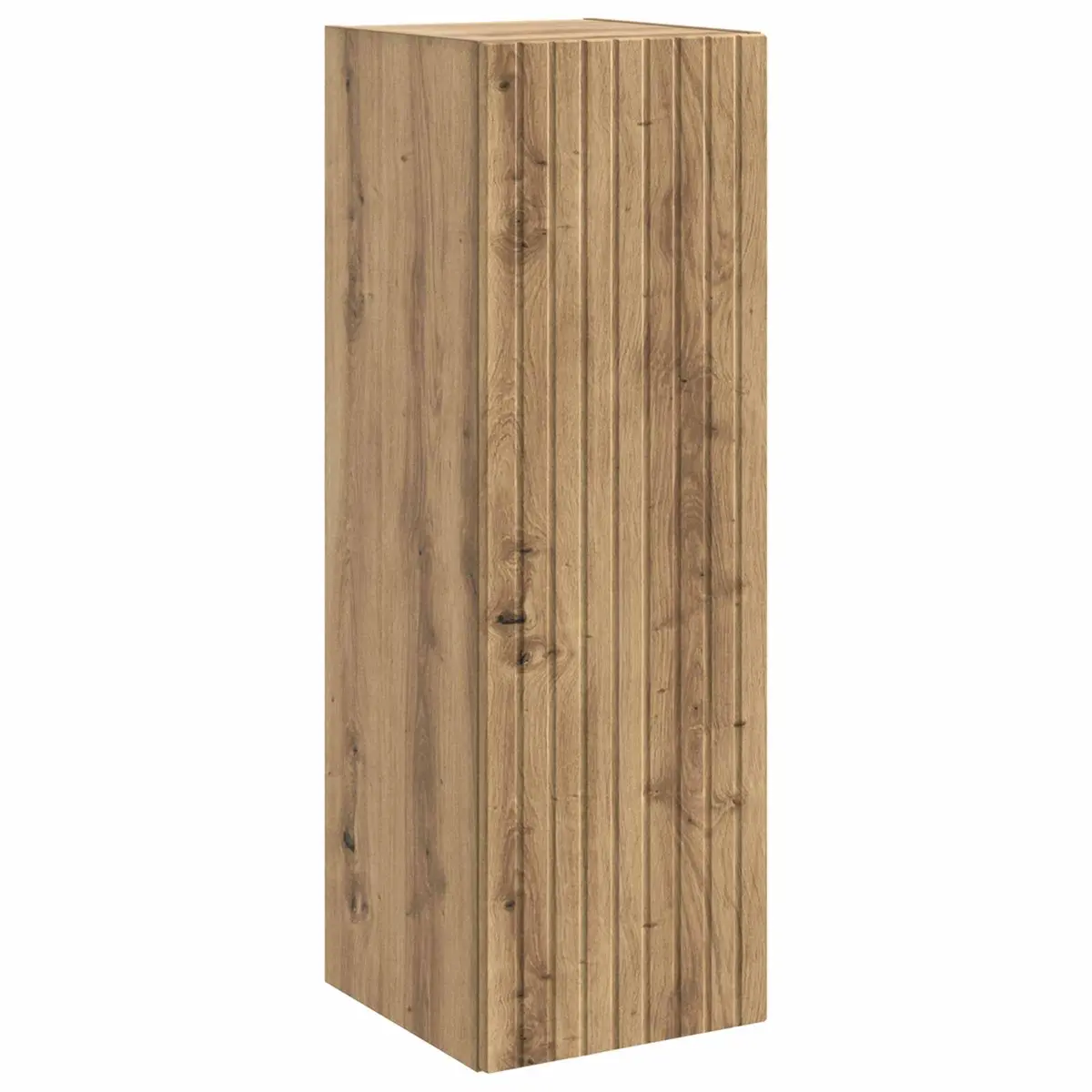 vidaXL Vegghengt Badskap Artisan eik 33 x 34,5 x 100 cm Konstruert tre