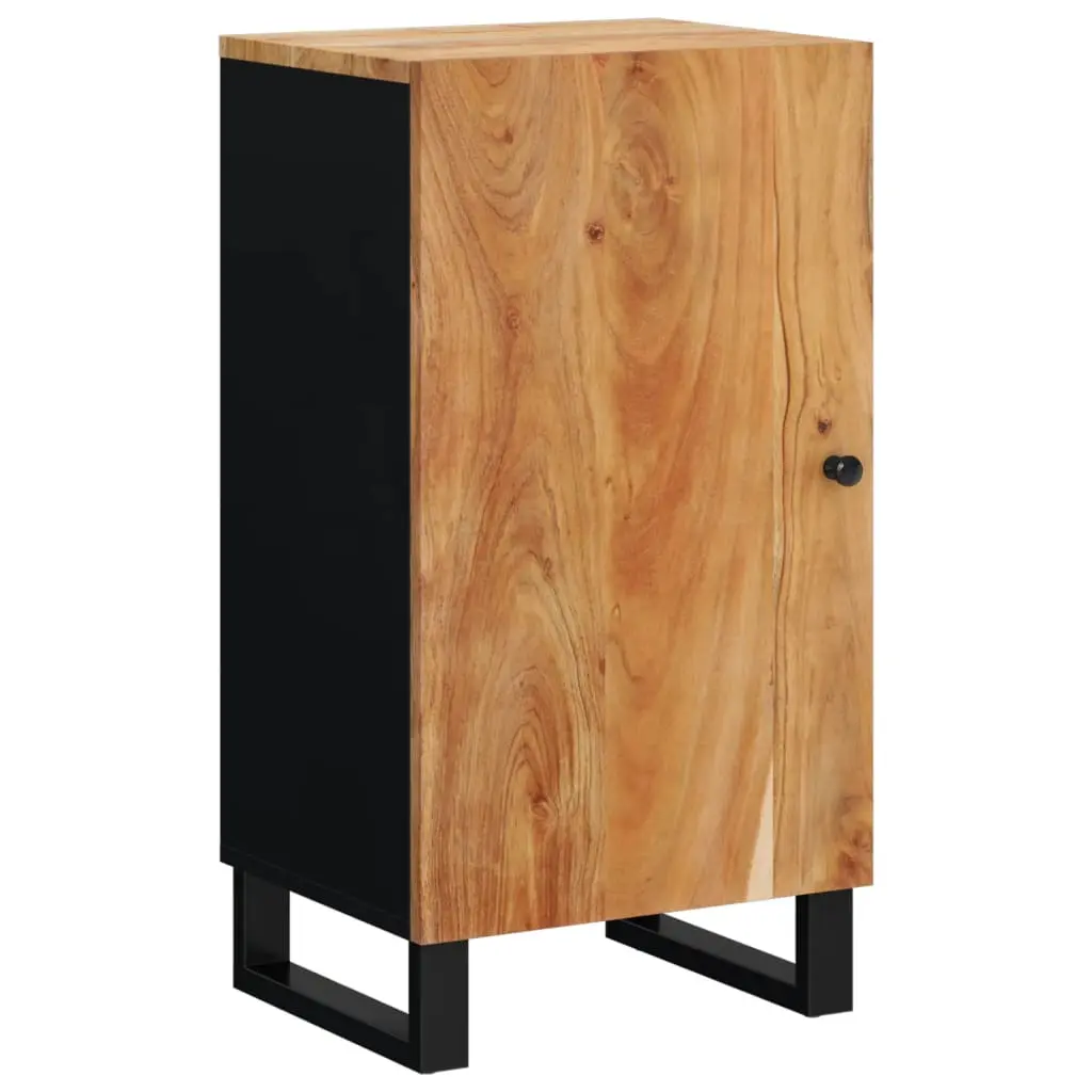 vidaXL Skjenk med dør 40x31x75 cm heltre akasie
