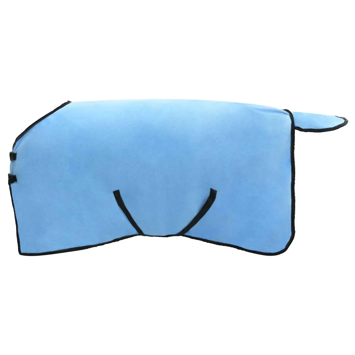 vidaXL Hestepledd Full aqua 105 cm Polyester Fleece
