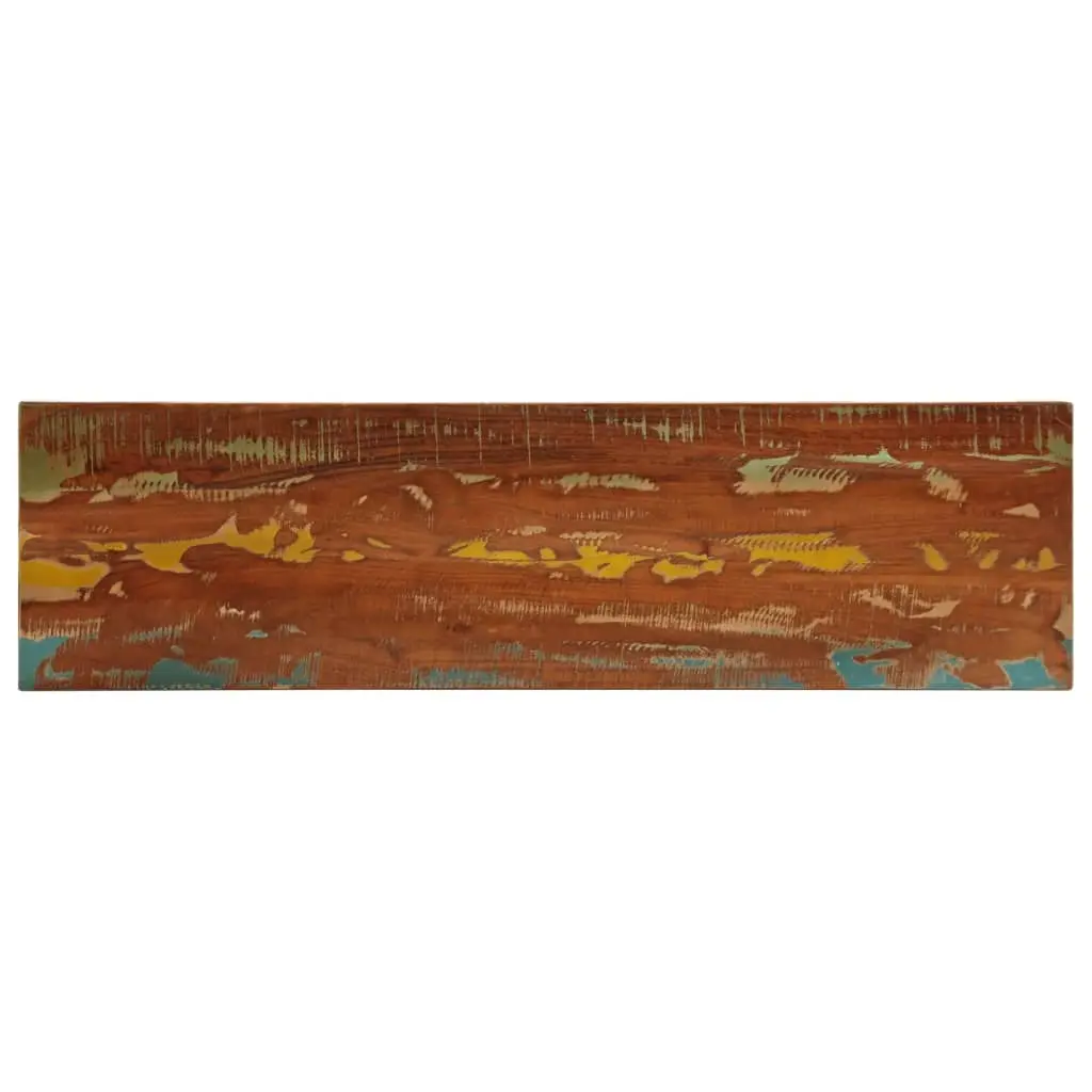 vidaXL Bordplate 100x20x3,8 cm rektangulær gjenvunnet heltre