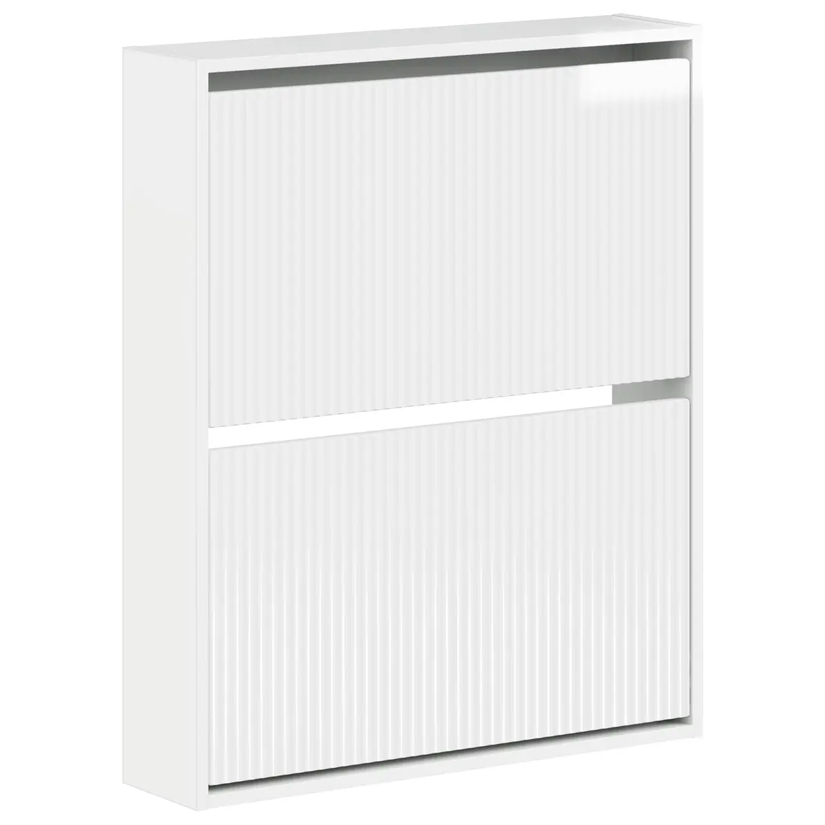 vidaXL Vegghengt skoskap ARNHEM 71 x 17 x 86 cm Konstruert tre