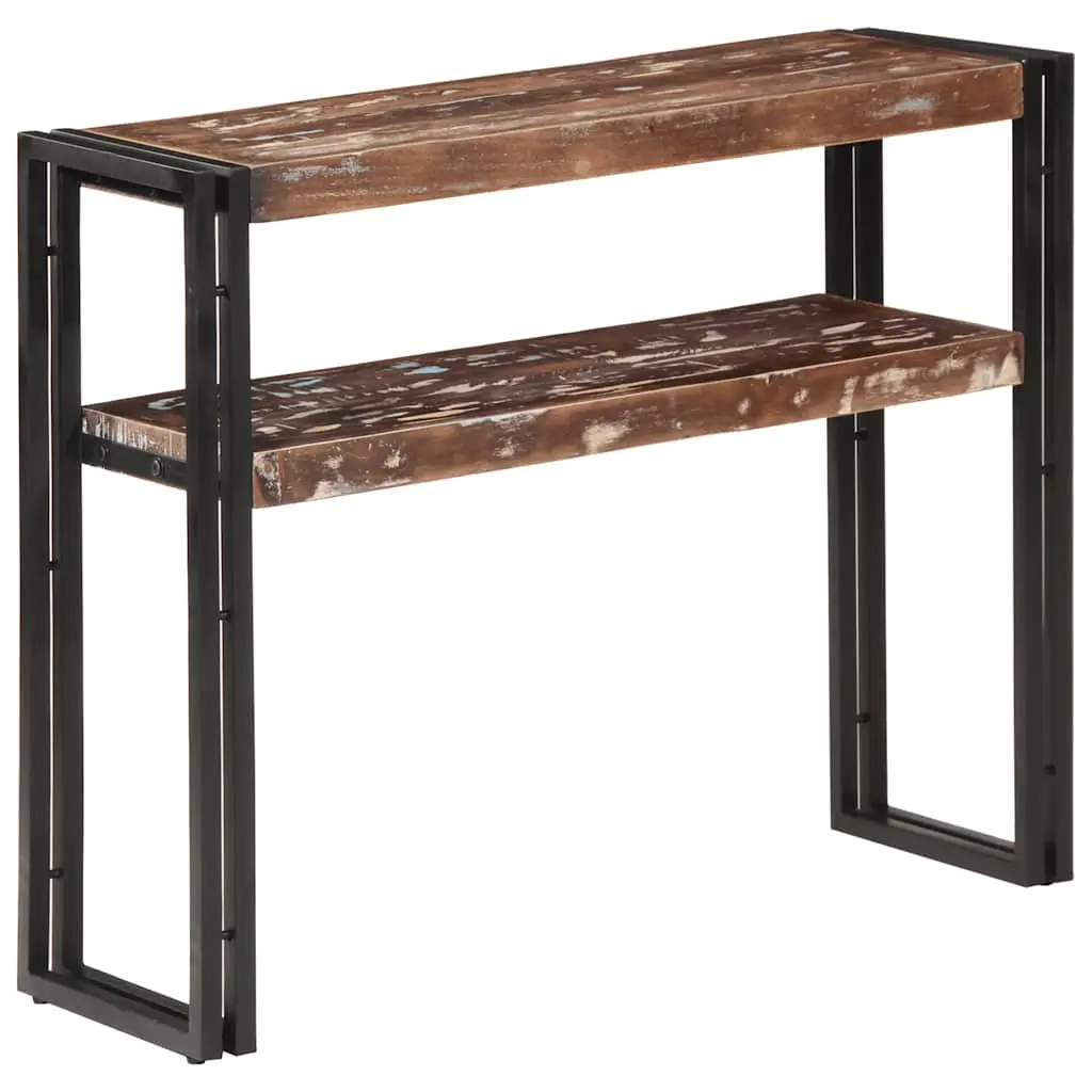 vidaXL Konsollbord 90x30x75 cm gjenvunnet heltre