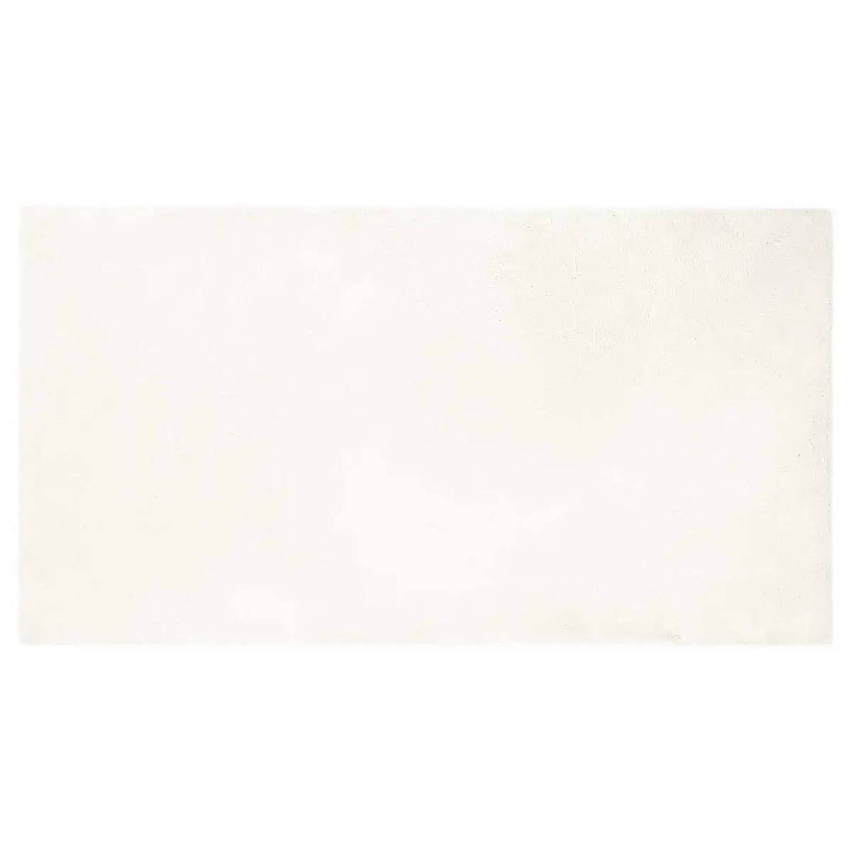 vidaXL Skliikkerteppe i kunstig kaninpels OLITE Krem 60 x 110 cm