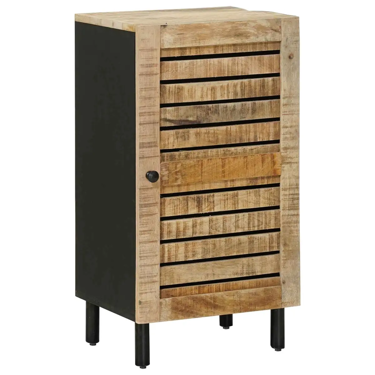 vidaXL Oppbevaringsskap Naturlig 40 x 33 x 75 cm Massiv mango tre