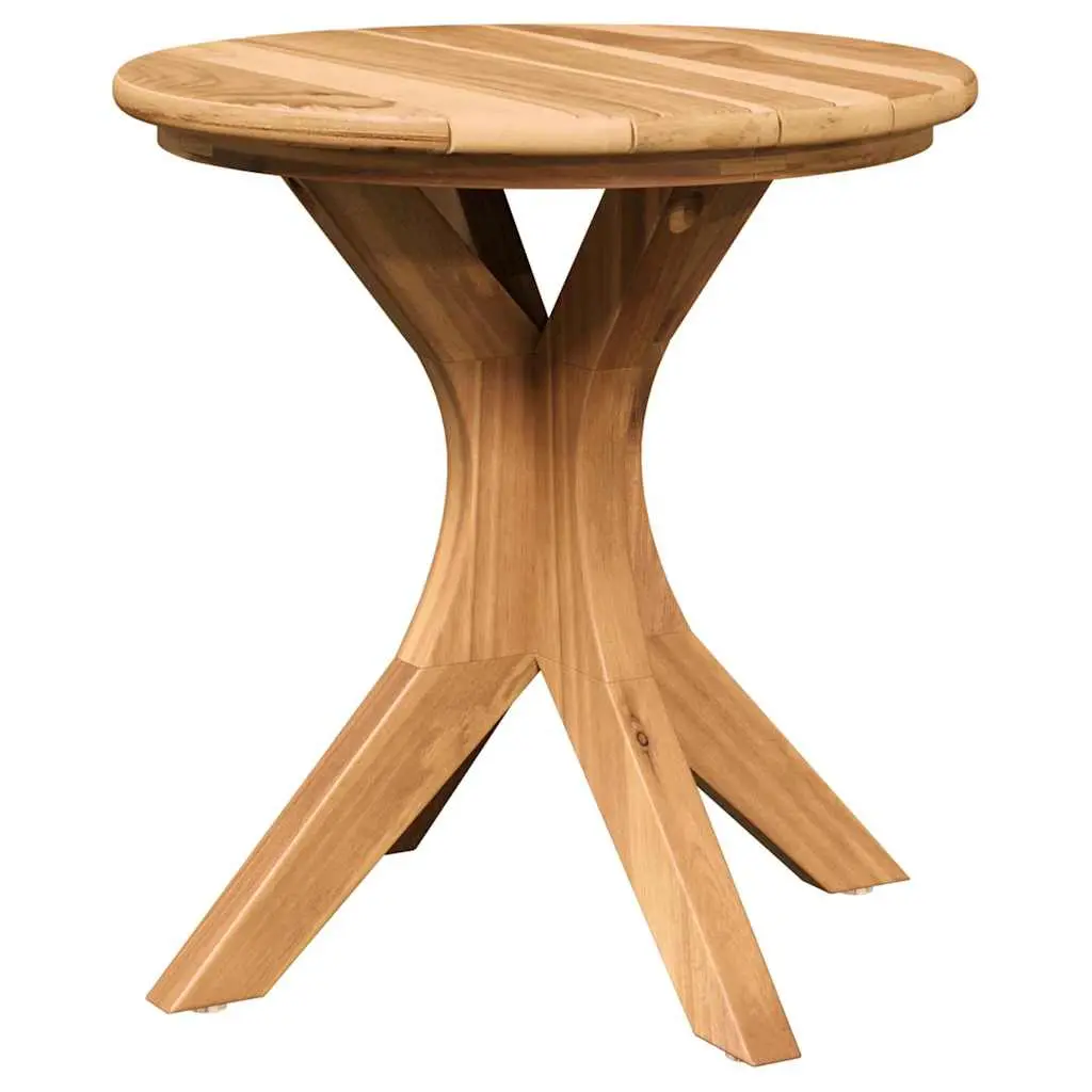 vidaXL Sidetabell Brun 40 x 40 x 41 cm Massivt Teaktre