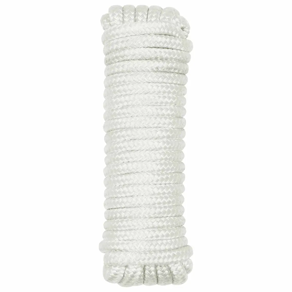 vidaXL Båtsnor 16 mm 15 m Hvit Polyester
