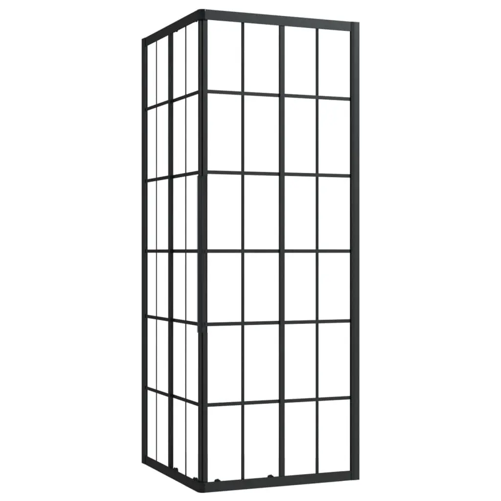 vidaXL Dusjkabinett ESG 80x80x180 cm