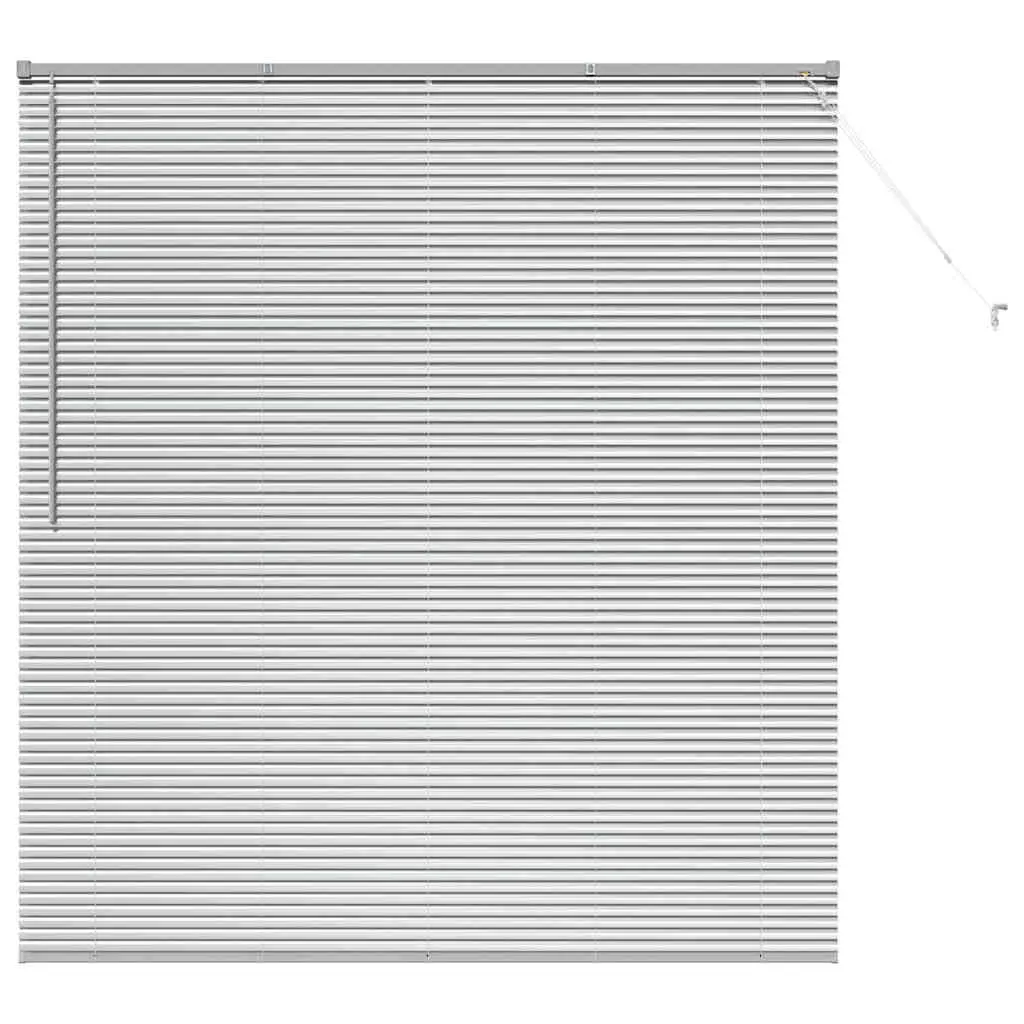 vidaXL Venetianspersienner Sølv 175 x 160 cm Aluminium