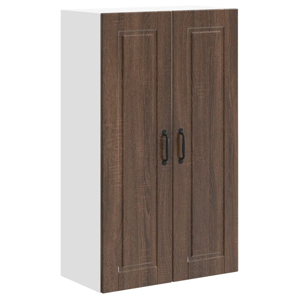 vidaXL Veggskap PORTO Brun Eik 60 x 31 x 100 cm Konstruert tre