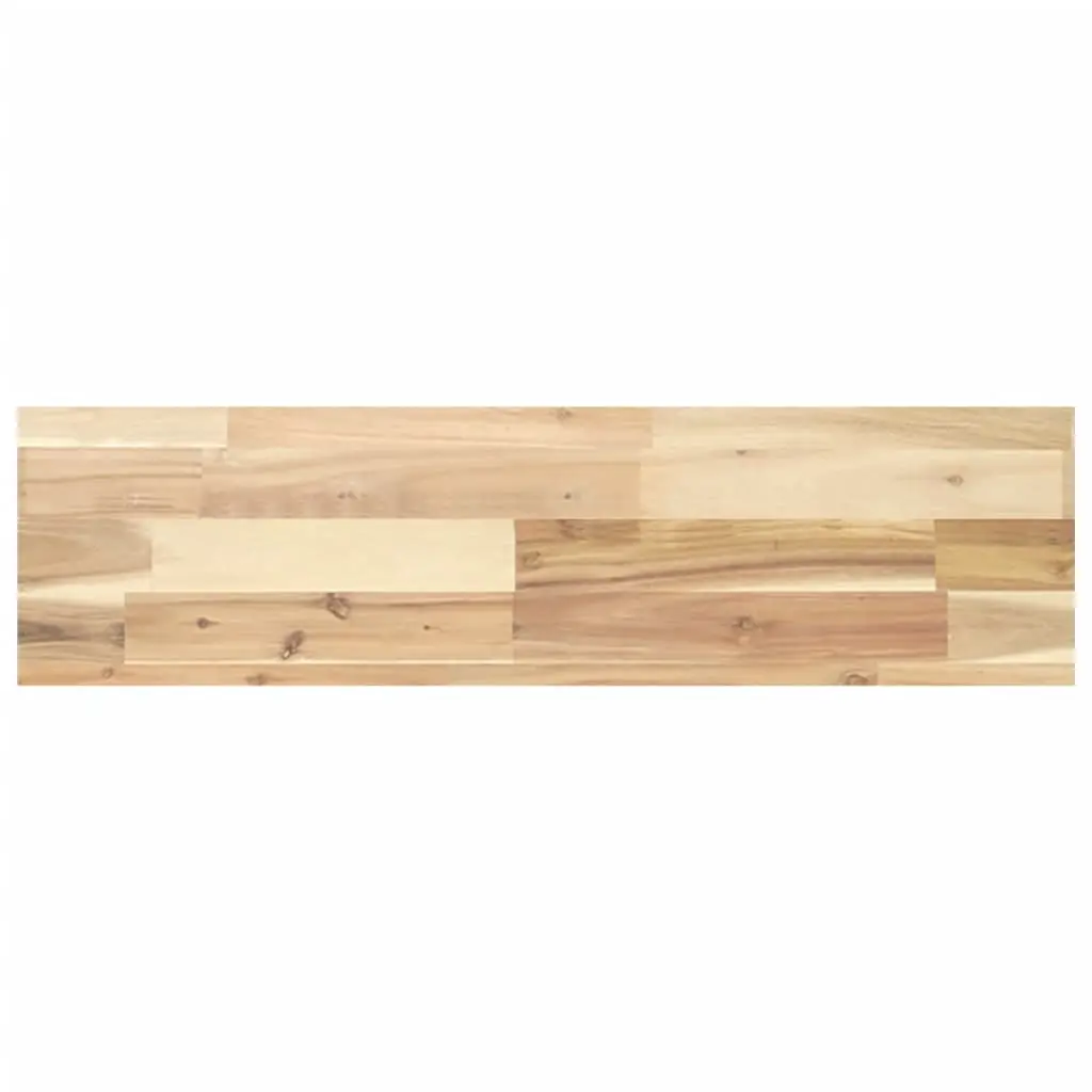 vidaXL Bordplate 100x20x4 cm rektangulær heltre akasie