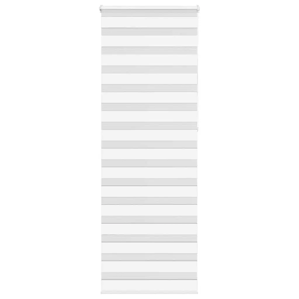 vidaXL Sebragardin hvit 85x230 cm stoff bredde 80,9 cm polyester