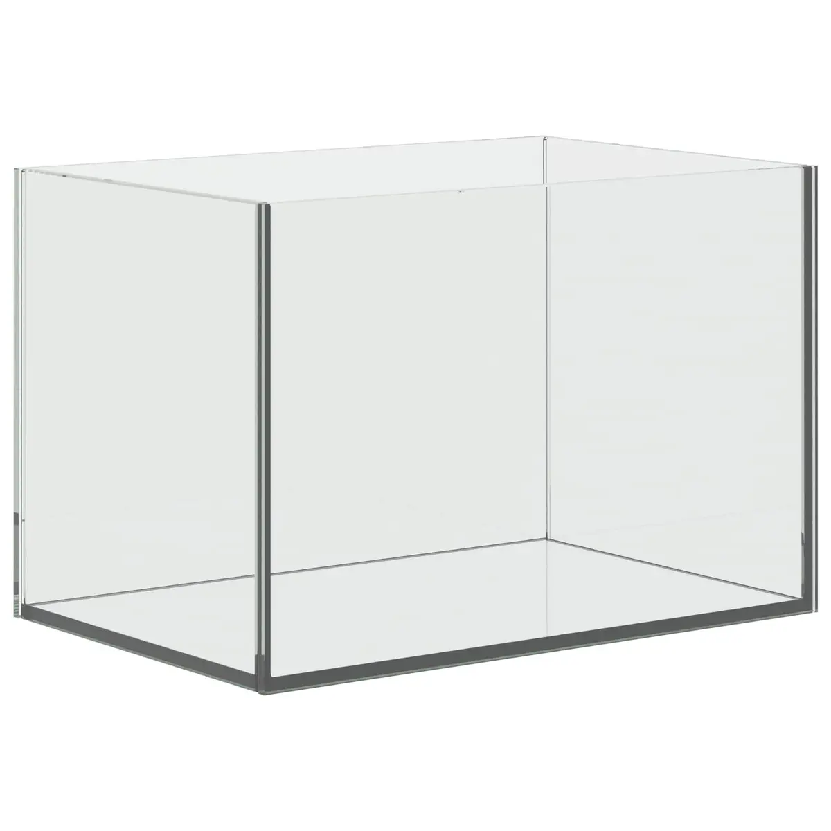 vidaXL Akvarium med lagring Gjennomsiktig 30 x 20 x 20 cm Glass