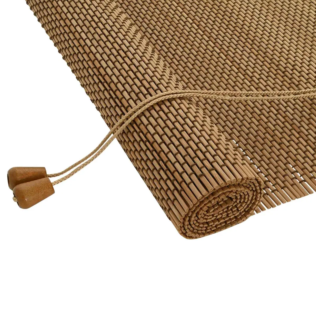 vidaXL Rullegardin Brun 140 x 160 cm Bambus