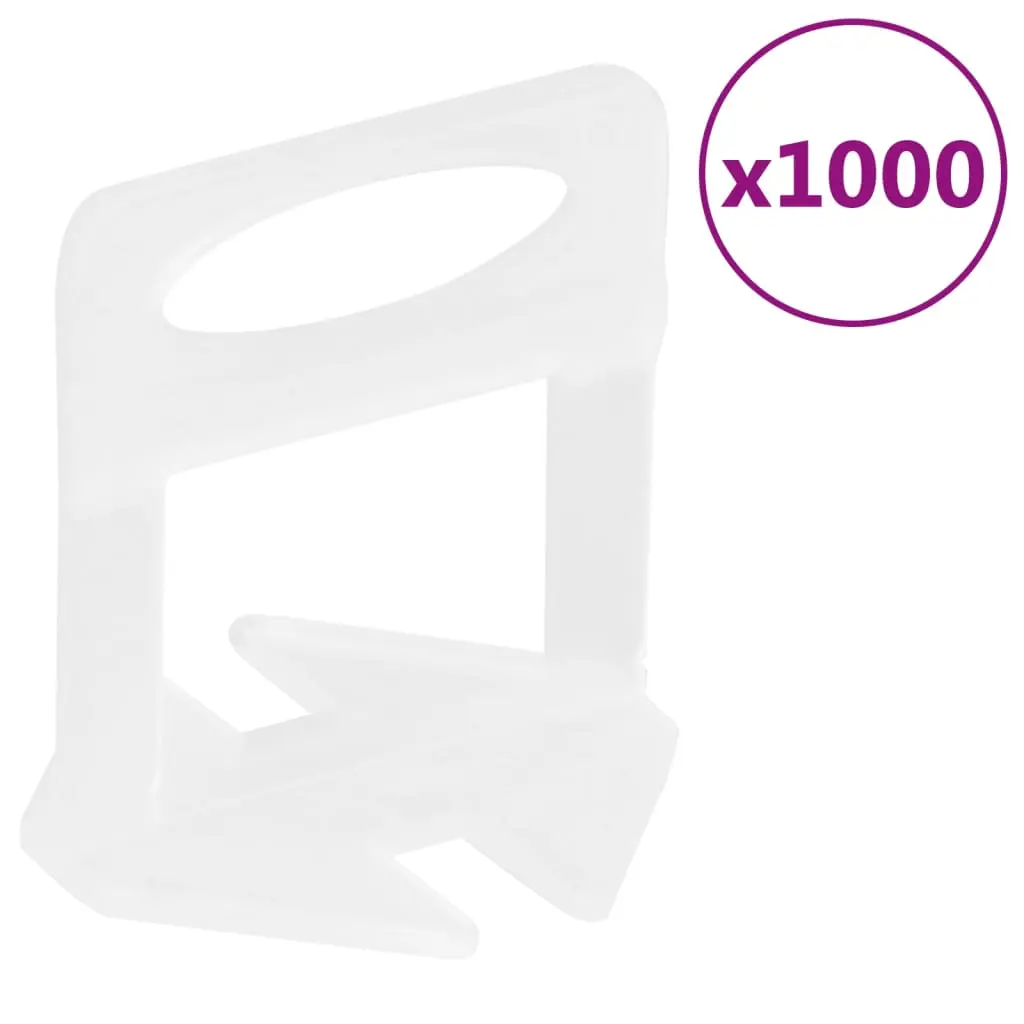 vidaXL Flisklips 1000 stk 1,5 mm