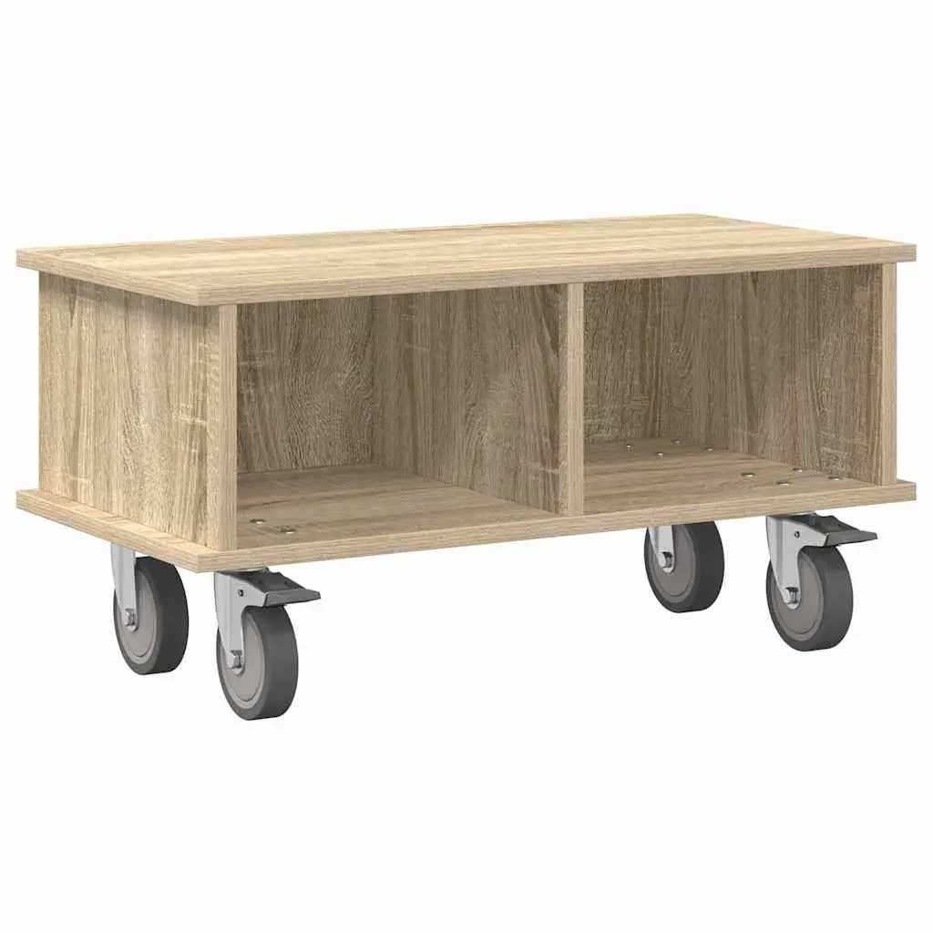vidaXL TV-benk 68,5 x 35 x 35 cm Sonoma eik Konstruert tre