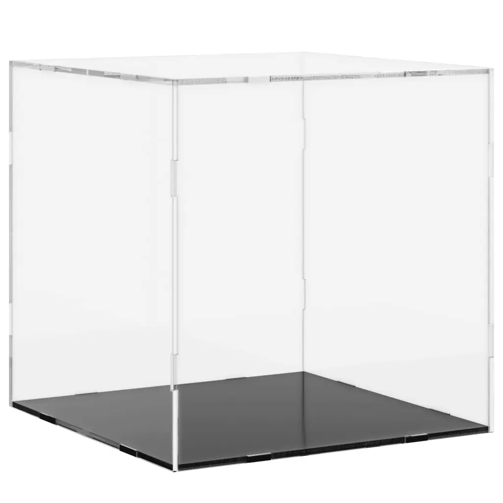 vidaXL Utstillingsboks gjennomsiktig 30x30x30 cm akryl