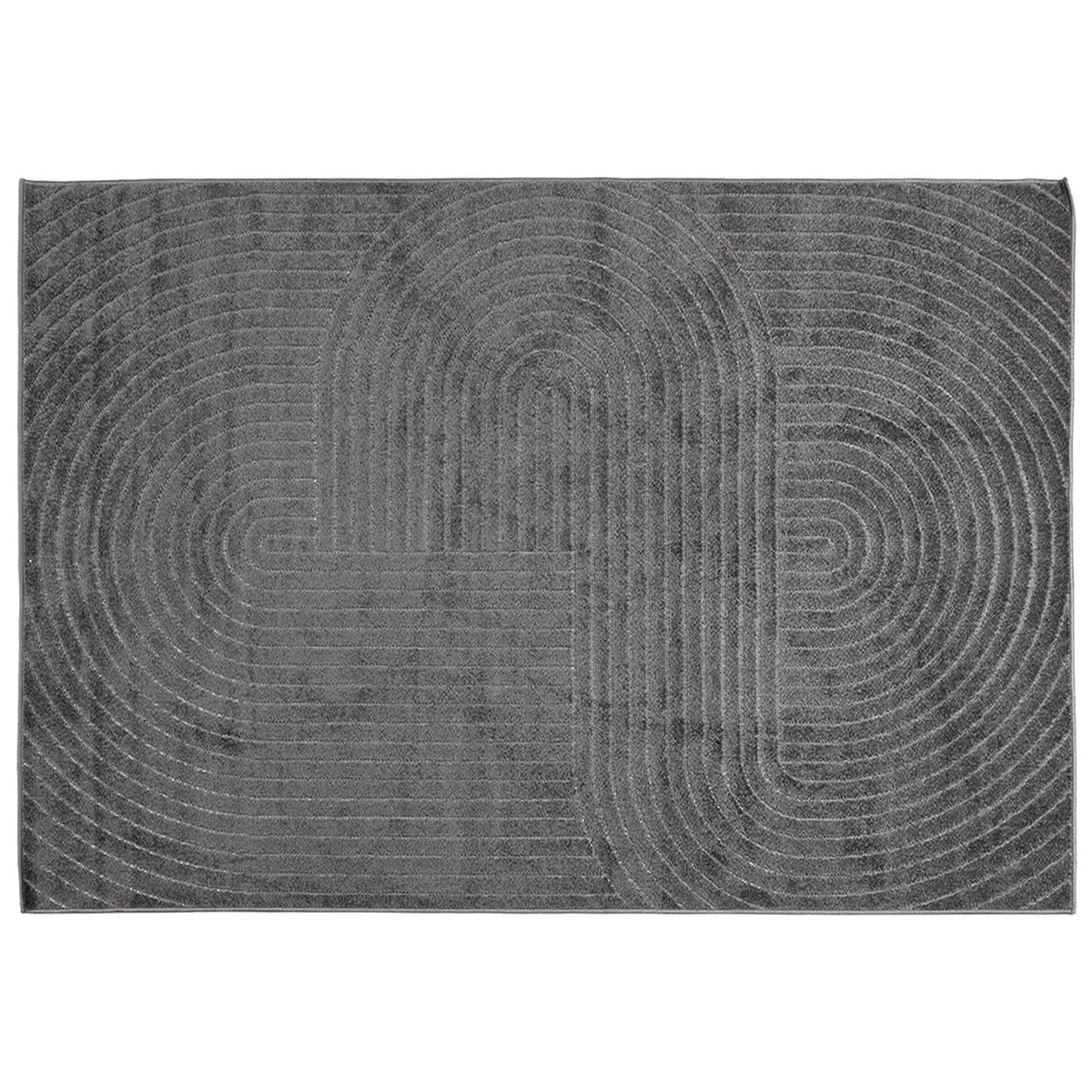 vidaXL Områdetepper PALMERAS Antrasitt 340 x 240 cm Polyester