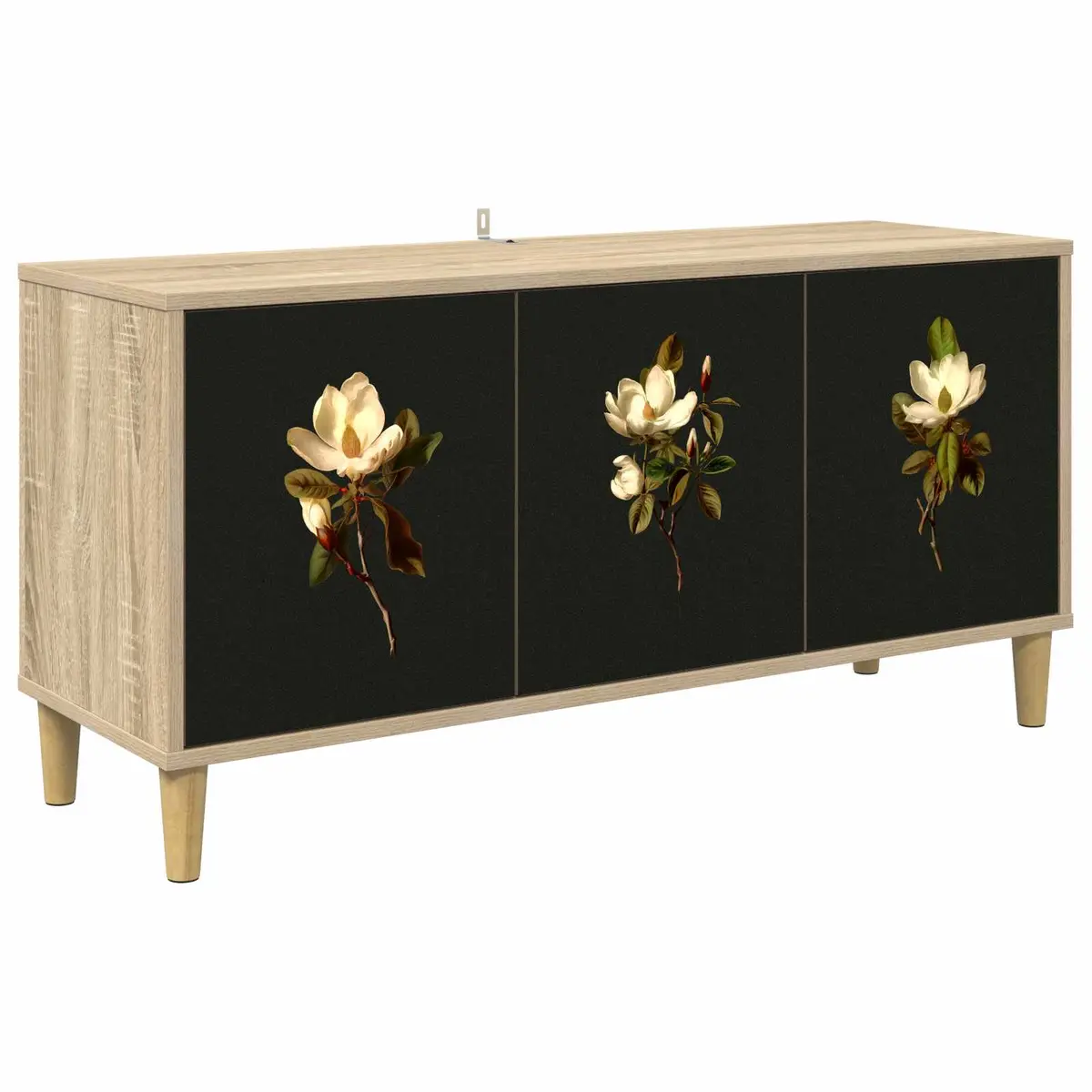 vidaXL TV-skap BREMEN 102 x 33 x 50 cm Sonoma Konstruert tre