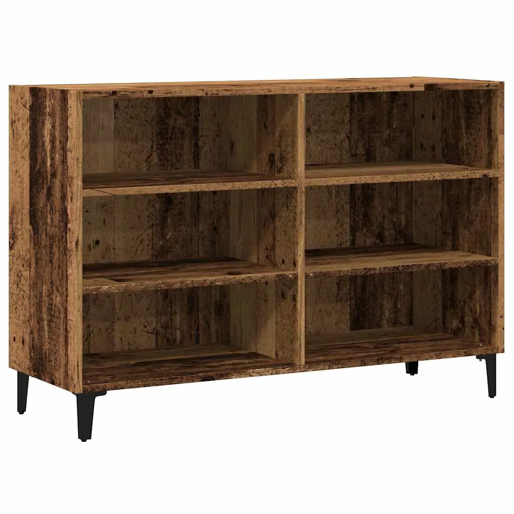 vidaXL Skjenk gammelt tre 103,5x35x70 cm konstruert tre