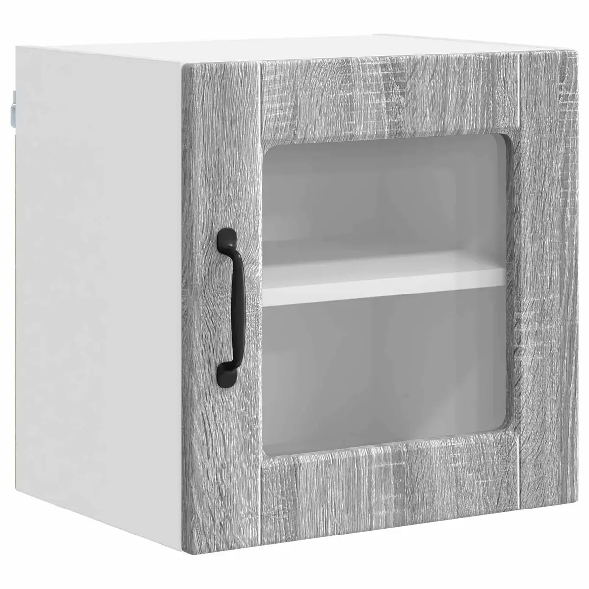 vidaXL Vegghylle PORTO Grå Sonoma 40 x 31 x 40 cm Konstruert tre