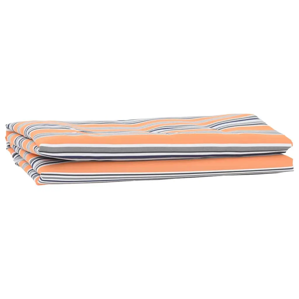 vidaXL Reserveduk til markise Blå og Oransje 1000 x 160 cm Polyester