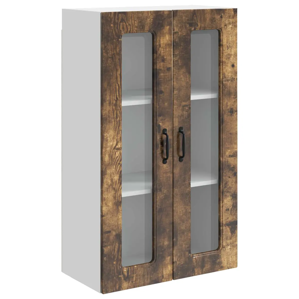 vidaXL Oppvaskmaskin-panel Kalmar Røkt eik 60 x 31 x 100 cm