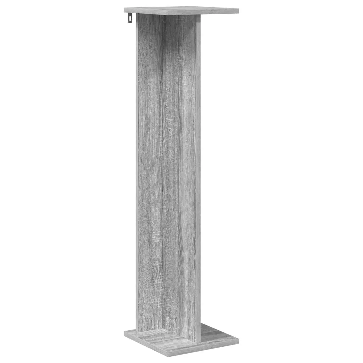 vidaXL Planteholder Grå Sonoma 25 x 25,5 x 100,5 cm Konstruert tre