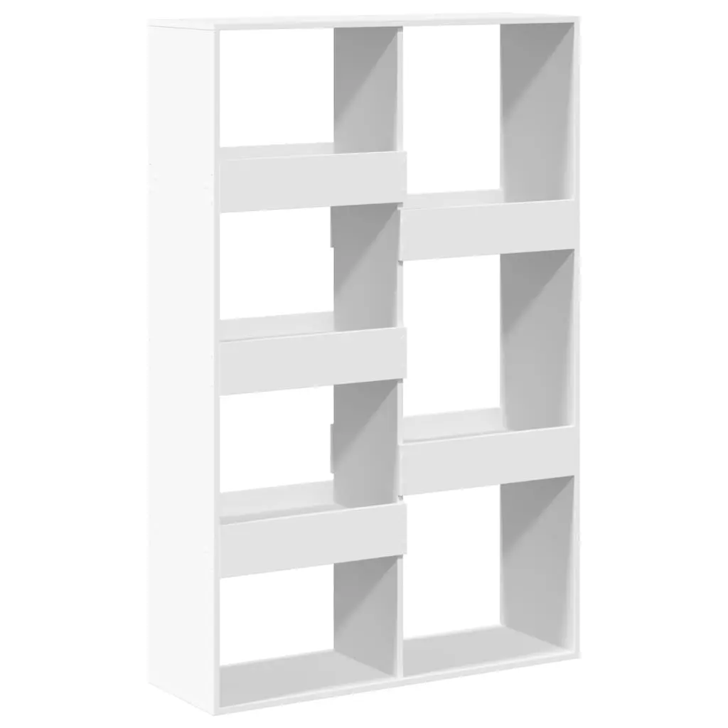 vidaXL Romdeler hvit 100x33x155,5 cm konstruert tre