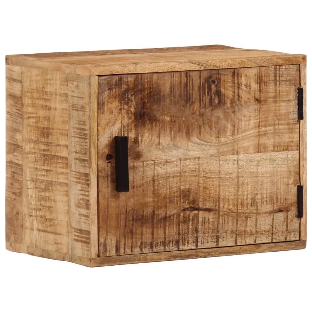 vidaXL Vegghengt nattbord 40x30x25 cm heltre mango