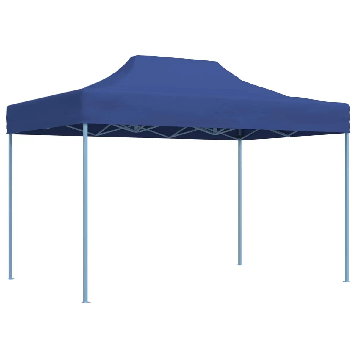 vidaXL Partytelt 280 x 410 x 315 cm Blå Oxford Stoff