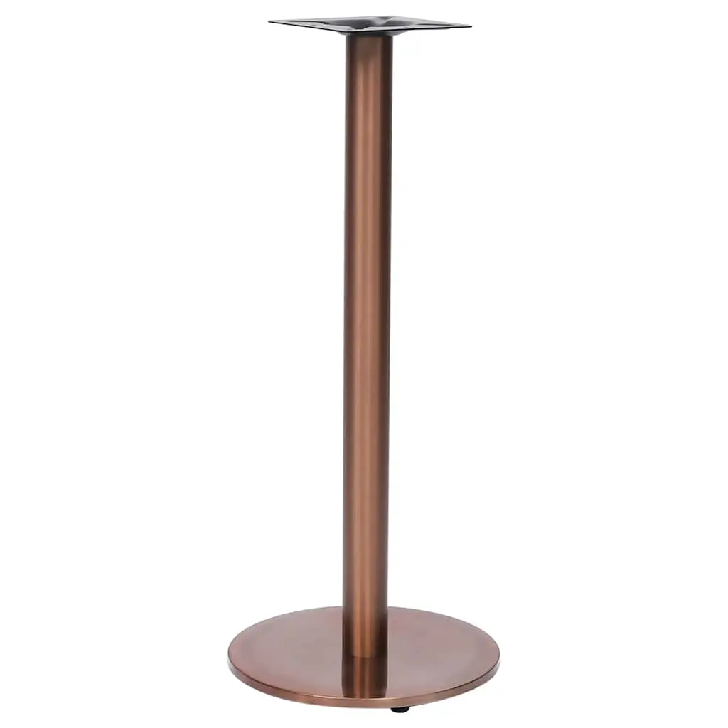 vidaXL Bordben til bistrobord gull Ø45x107 cm rustfritt stål