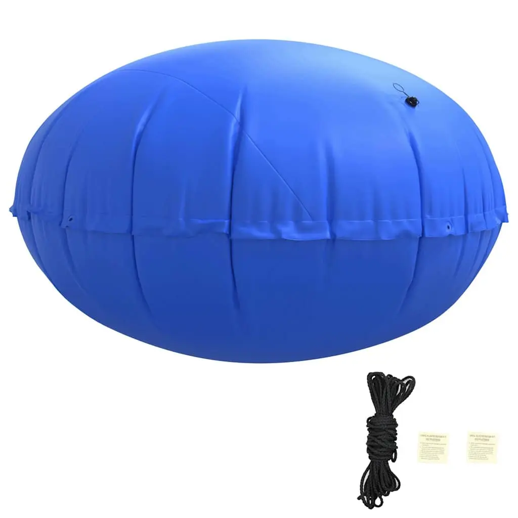 vidaXL Vinterbassengpute Blå Ø 310 x 180 cm PVC