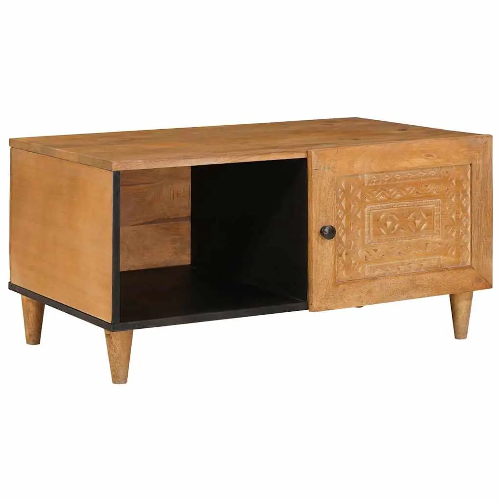 vidaXL Kaffebord Lys Brun 80 x 50 x 40 cm Konstruert tre
