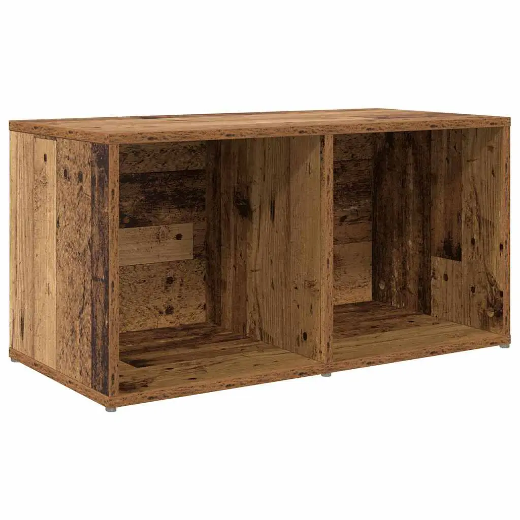 vidaXL TV-benksett 72 x 35 x 37 cm Brun Konstruert tre