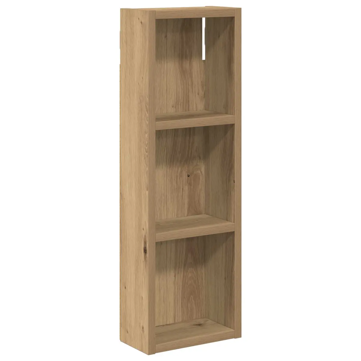 vidaXL Baderom veggskap Kunstnerisk Eik 20 x 10 x 60,5 cm