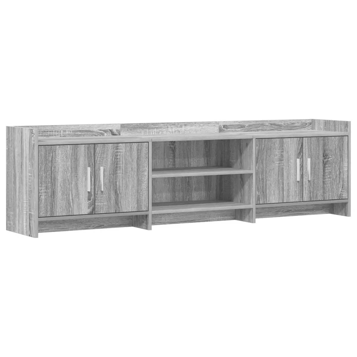 vidaXL TV-skap 168 x 33 x 47 cm Grå Sonoma Konstruert tre