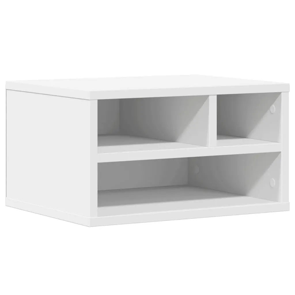 vidaXL Skriverbord hvit 40x32x22,5 cm konstruert tre