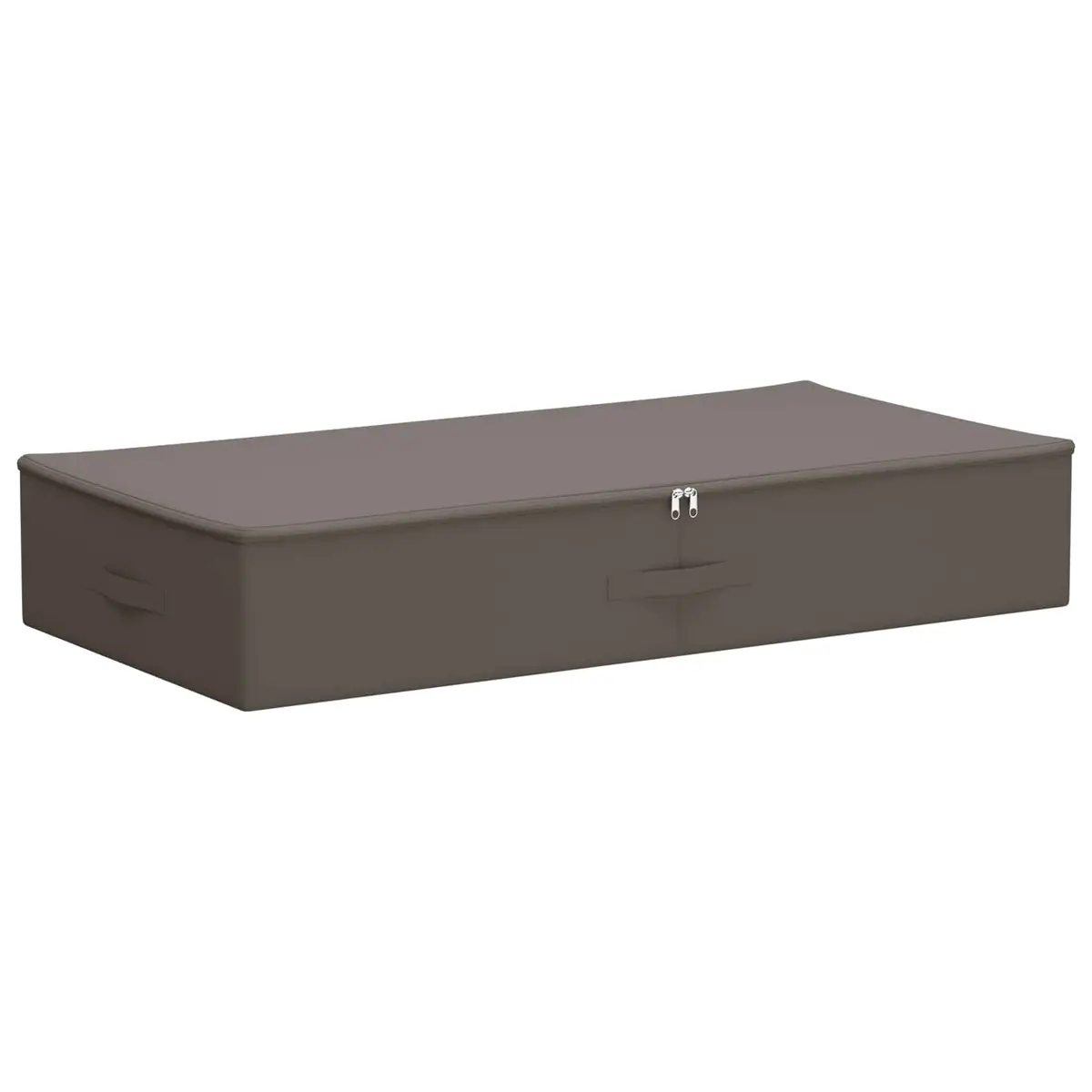 vidaXL Lagringsboks Ikke-vevd stoff 100 x 50 x 18 cm 90 l Grå