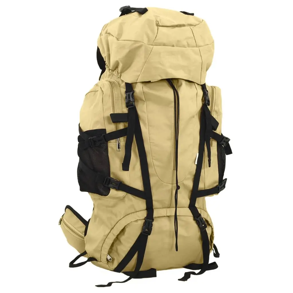 vidaXL Tursekk khaki 100 L oxfordstoff