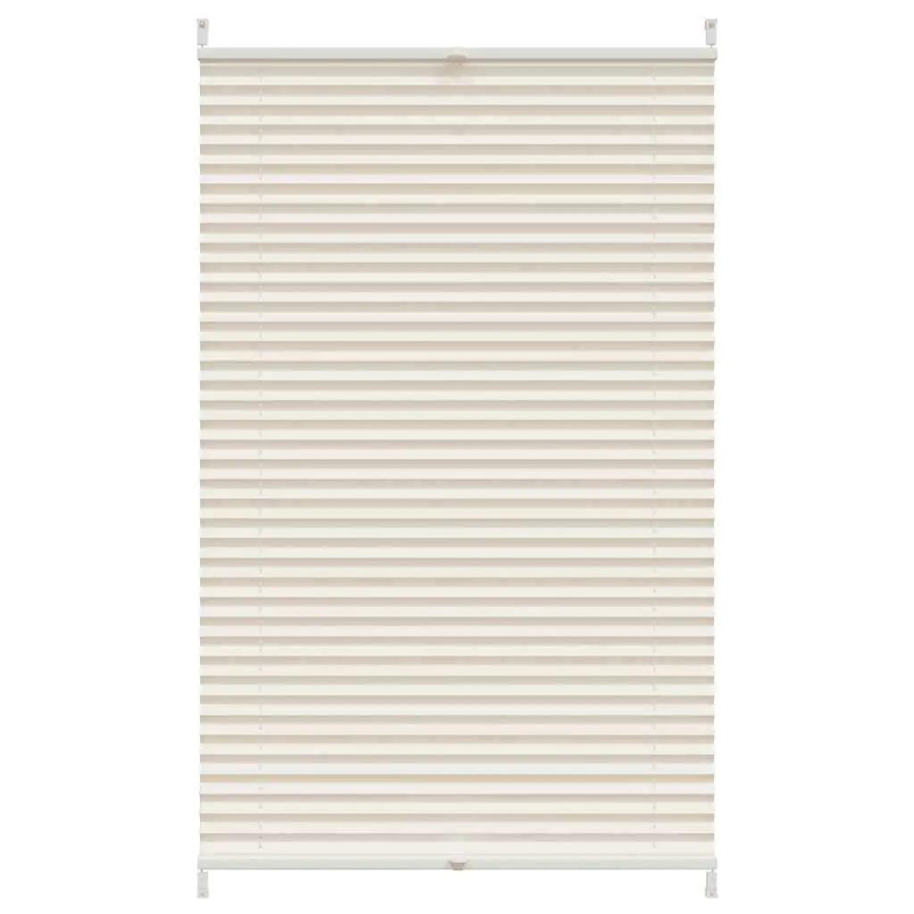 Plissegardiner 80x125cm Krem
