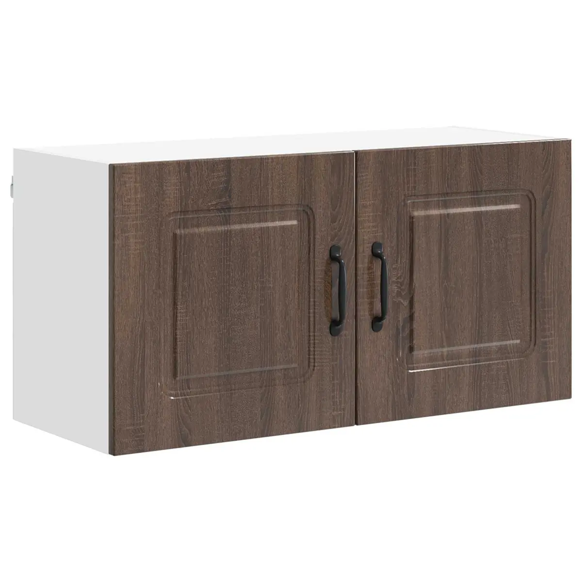 vidaXL Oppvaskmaskin-panel Kalmar Brun Eik 80 x 31 x 40 cm