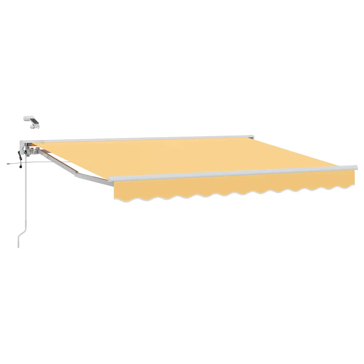 vidaXL Elektrisk Utrekkbar Markise sand 3 x 2,5 m