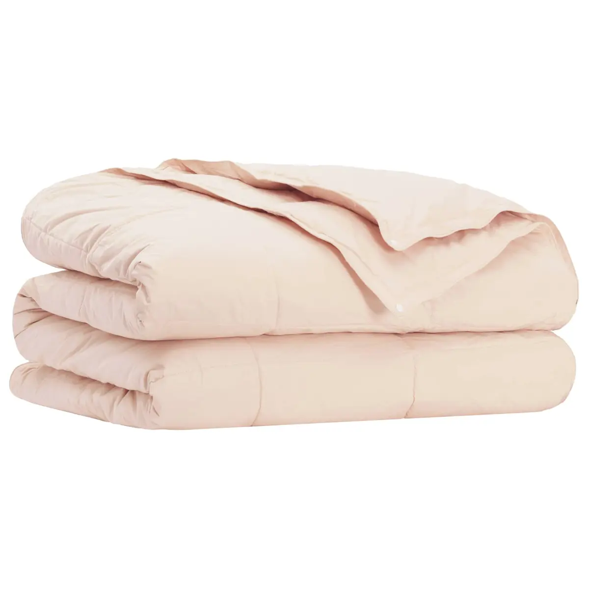 vidaXL Dyne Beige 135 x 200 cm Kapokfiber