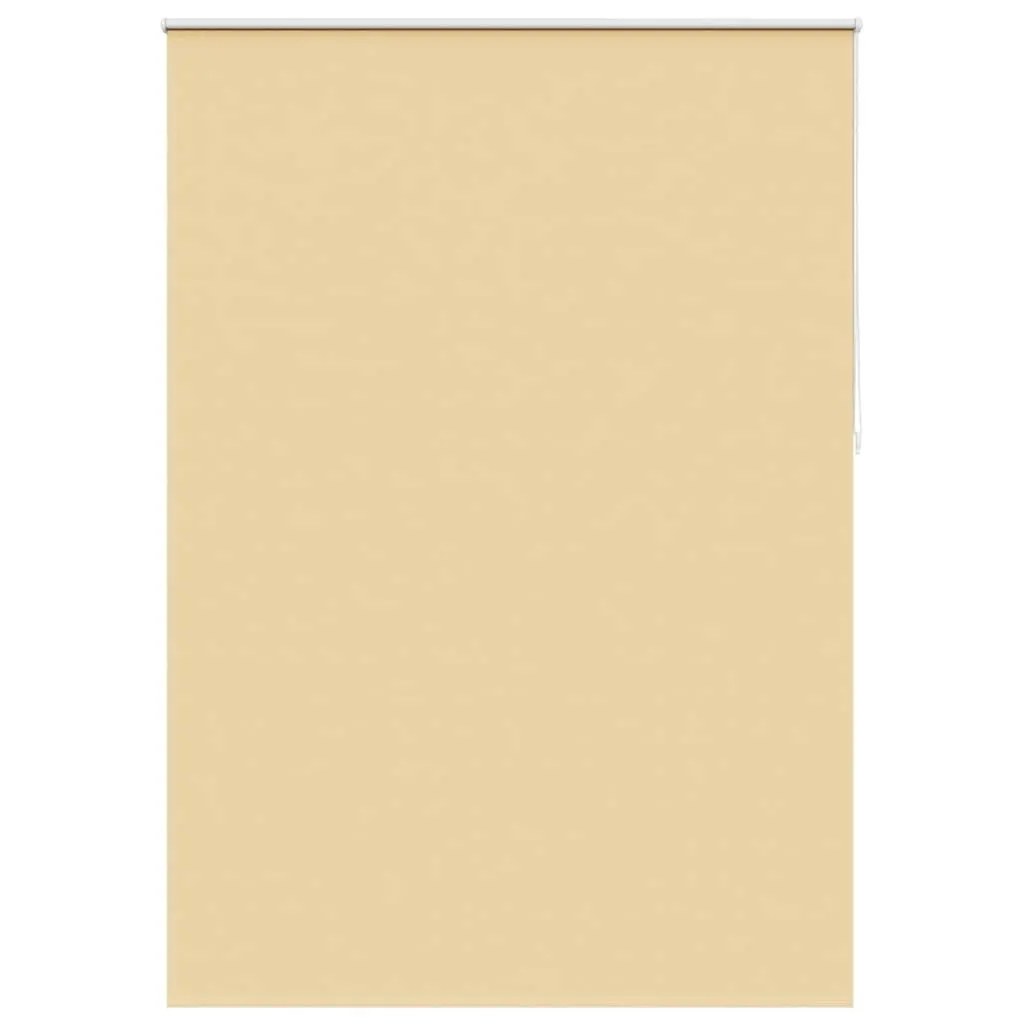 vidaXL Rullegardin mørklegging 144,4x230 cm Stoffbredde 140 cm beige