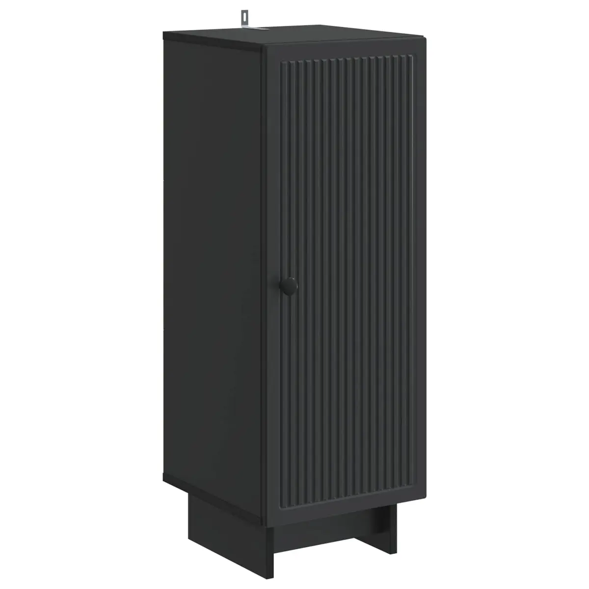 vidaXL Serviesskap Svart 33 x 34,5 x 90 cm Konstruert tre
