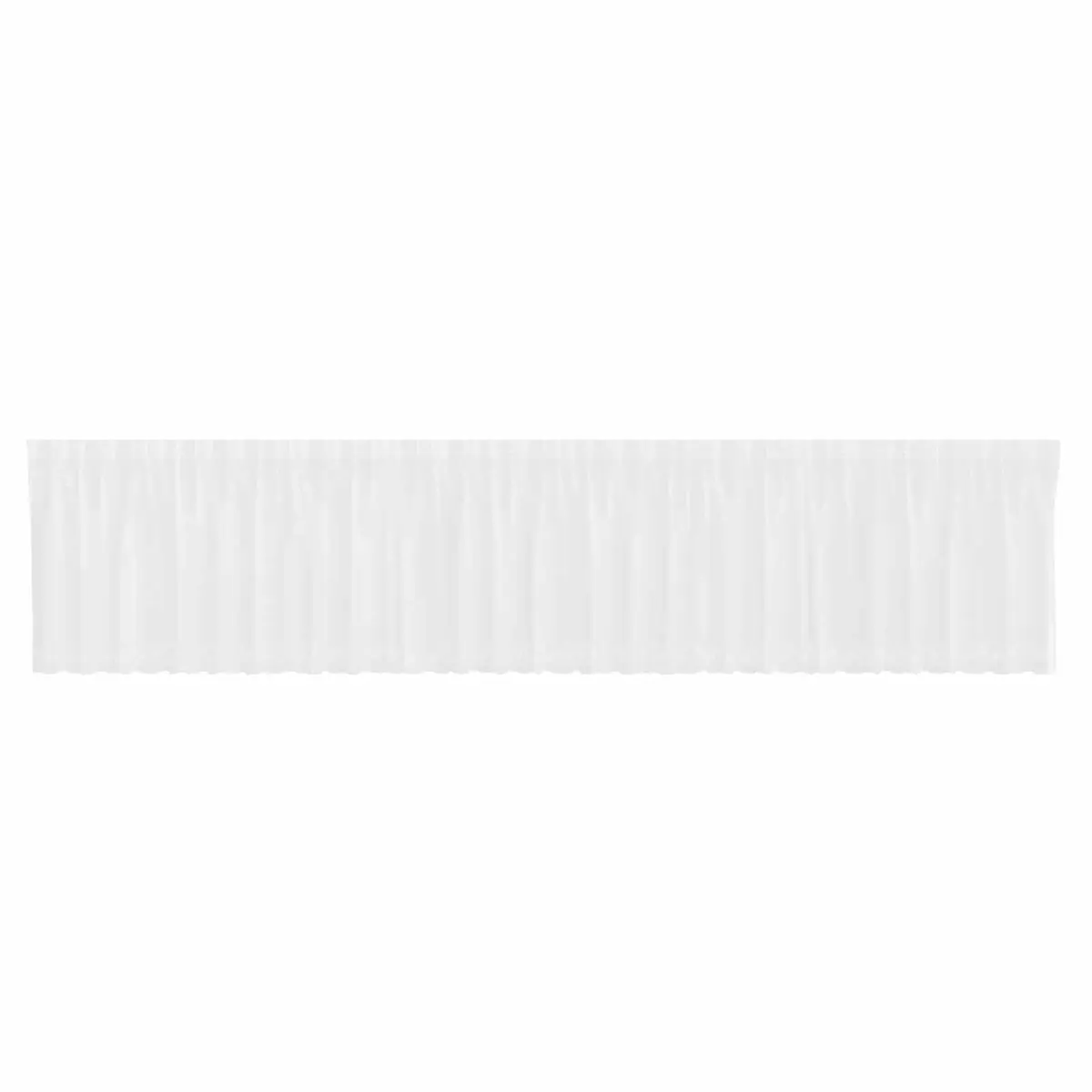 vidaXL Blondegardin Hvit 750 x 100 cm Polyester