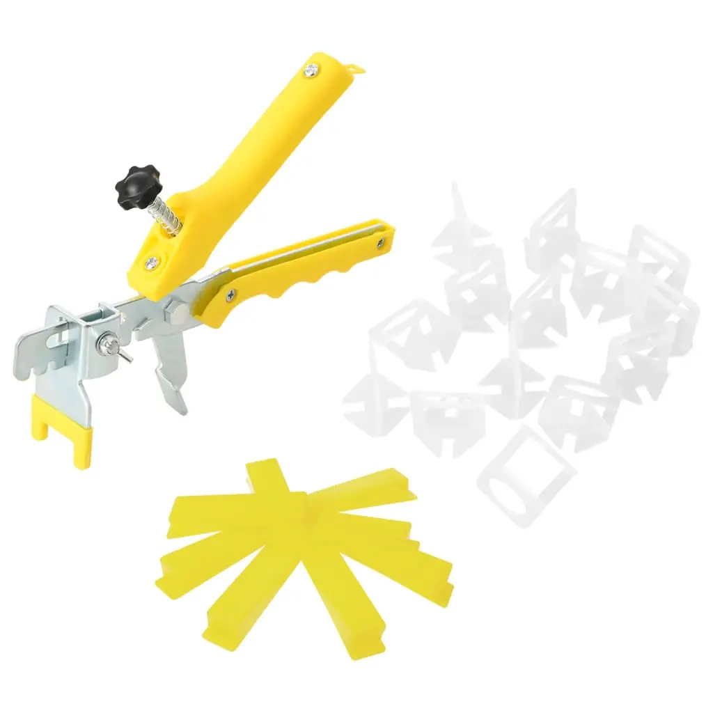 vidaXL Flisklipssystem 250 kiler 500 klips 3 mm