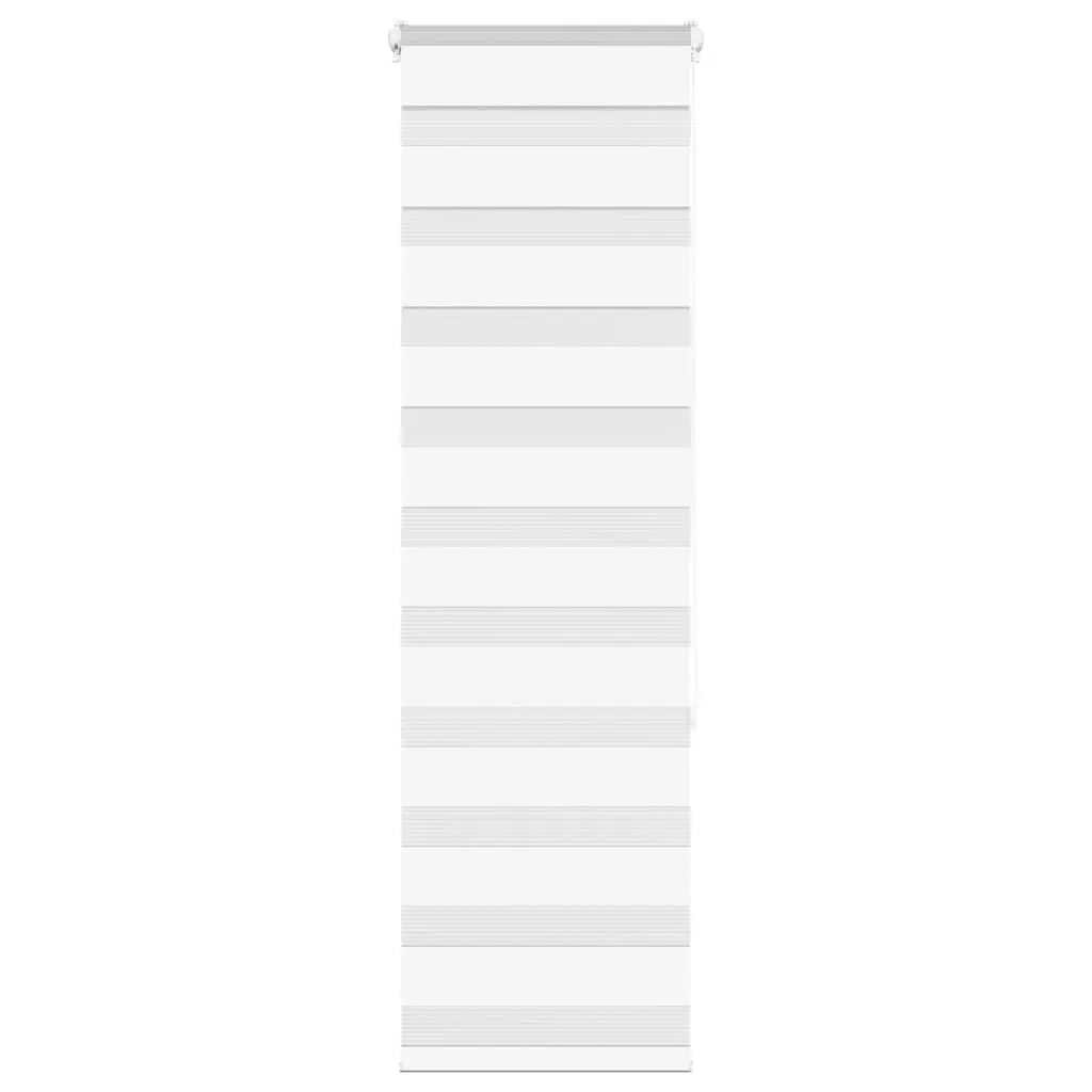 vidaXL Sebragardin hvit 50x150 cm stoff bredde 45,9 cm polyester