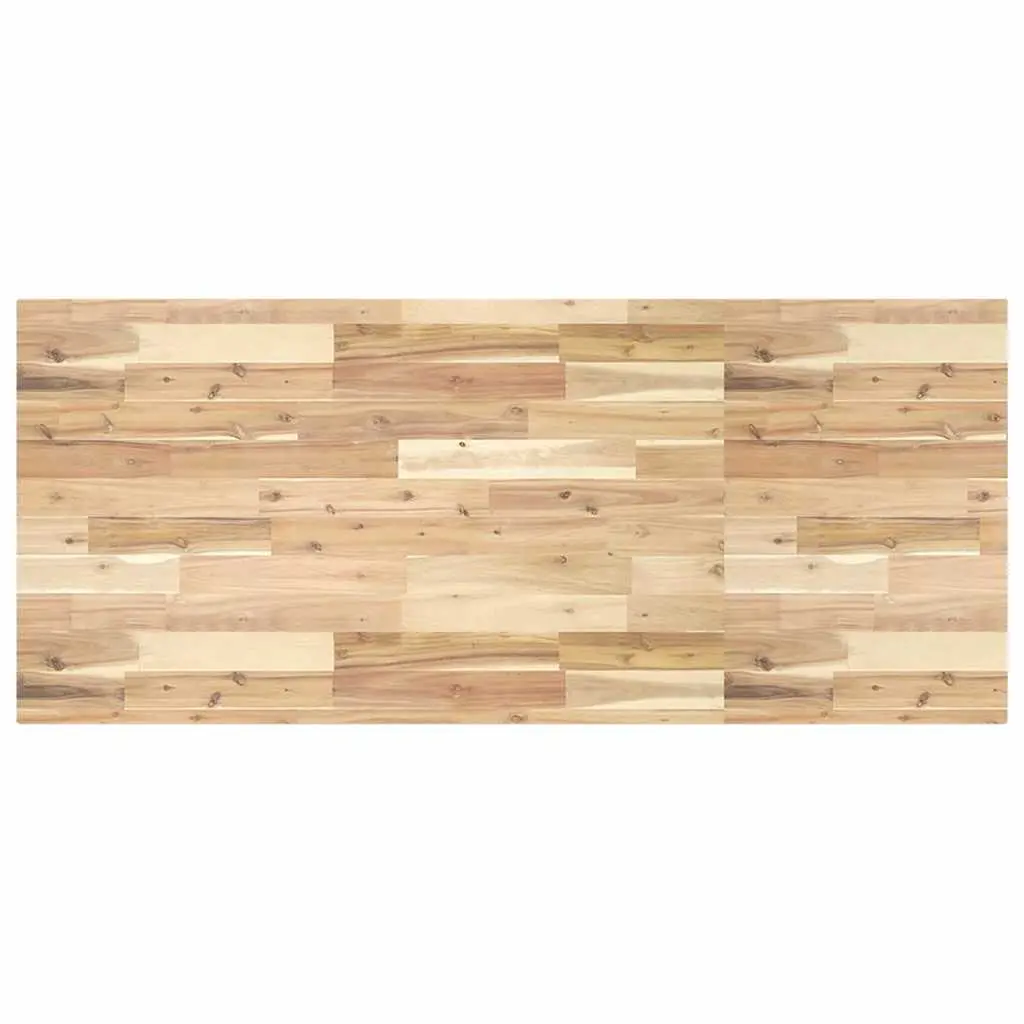 vidaXL Bordplate rektangulær 120x60x4 cm heltre akasie