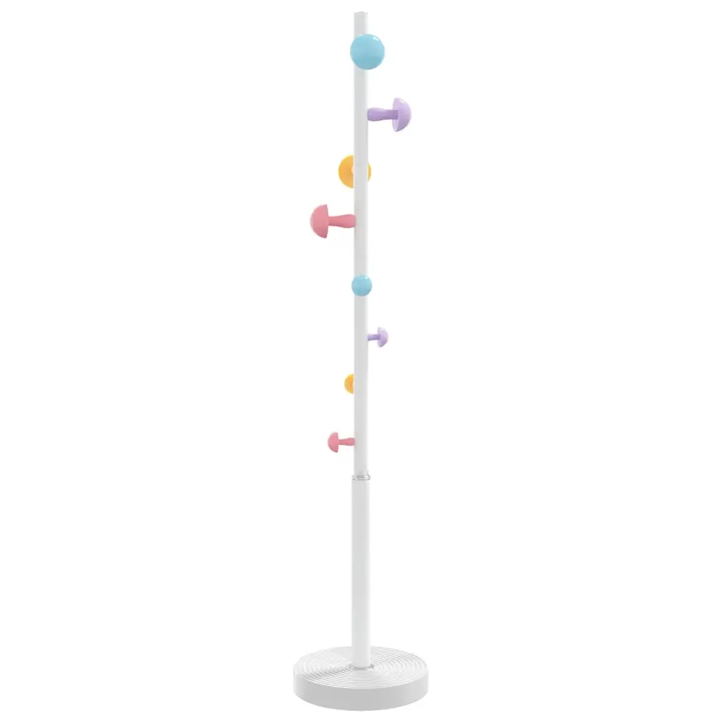 vidaXL Stumtjener svart 172 cm pulverlakkert jern